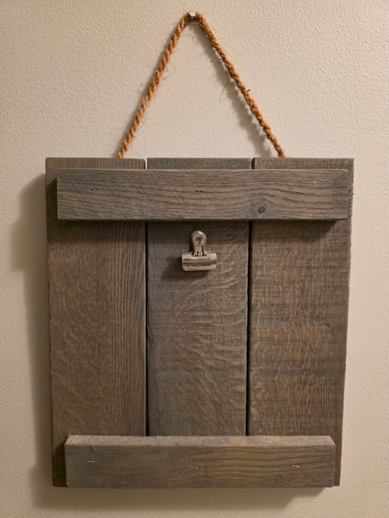 Completed Frame Close Up