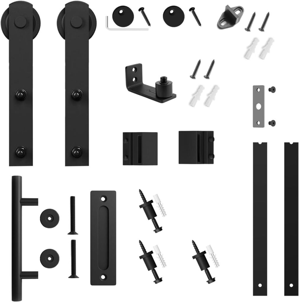 Sliding Barn Door Hardware Kit 